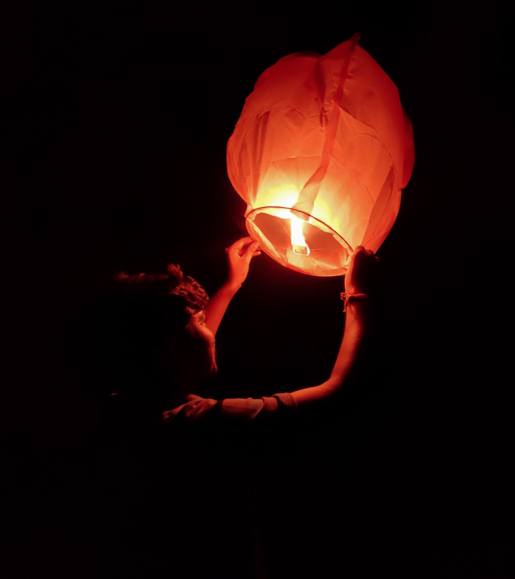 festival des lanternes en thaïlance