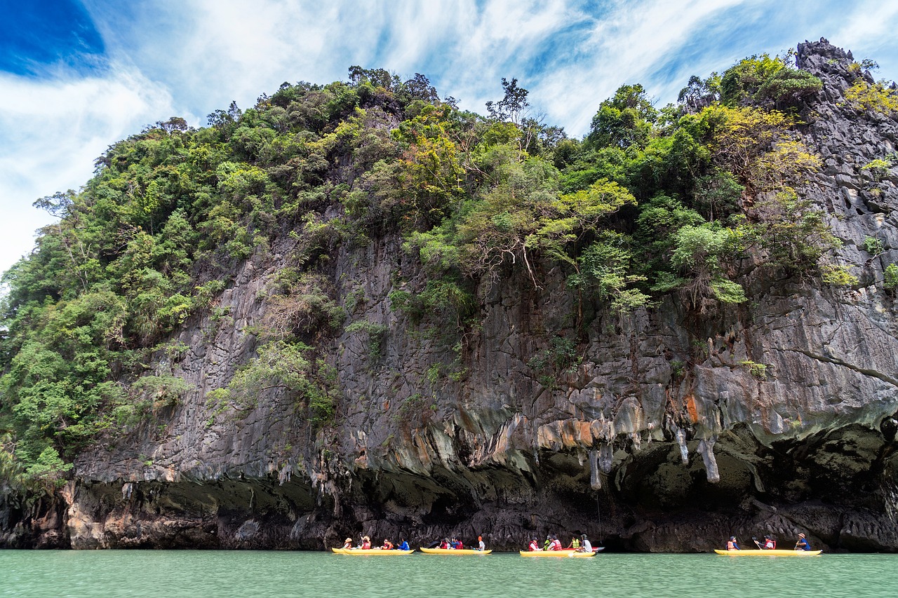 Kayak en thailande avec Odasie